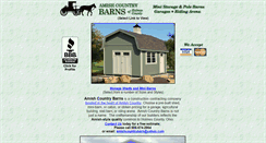 Desktop Screenshot of amishcountrybarn.com